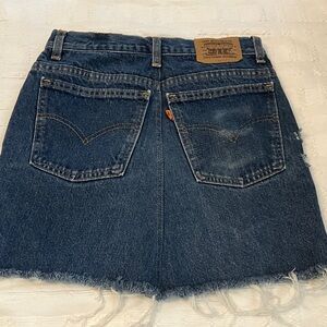 Levi's Blue Denim Skirt size 0 2